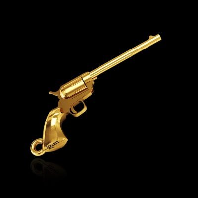 Pingente em Ouro 18k Colt Single Action - Masate Exclusive